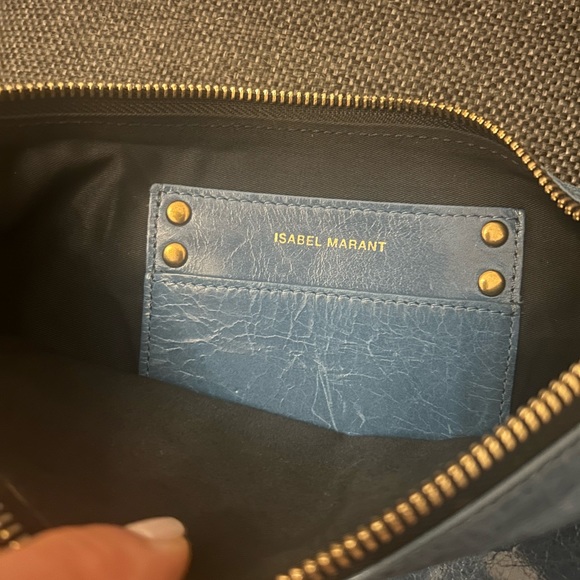 Isabel Marant Nessah leather crossbody bag - Picture 4 of 11